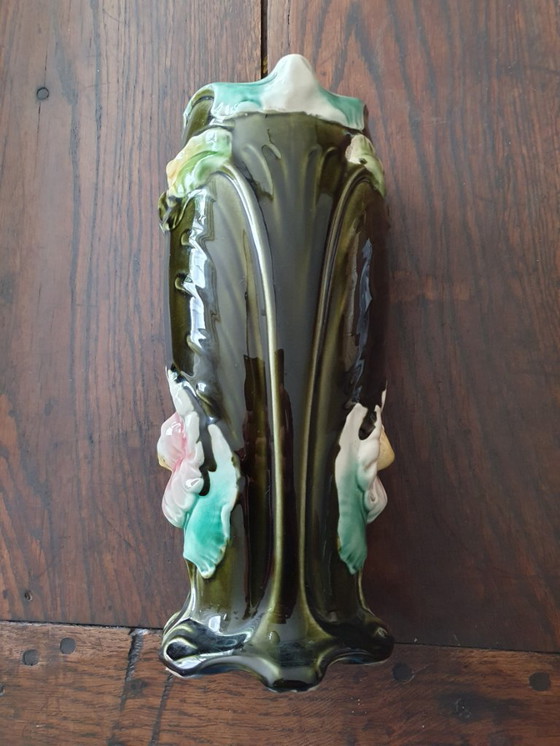 Image 1 of Antike Vase Gustave De Bruyn Jugendstil 29 cm Sehr guter Zustand