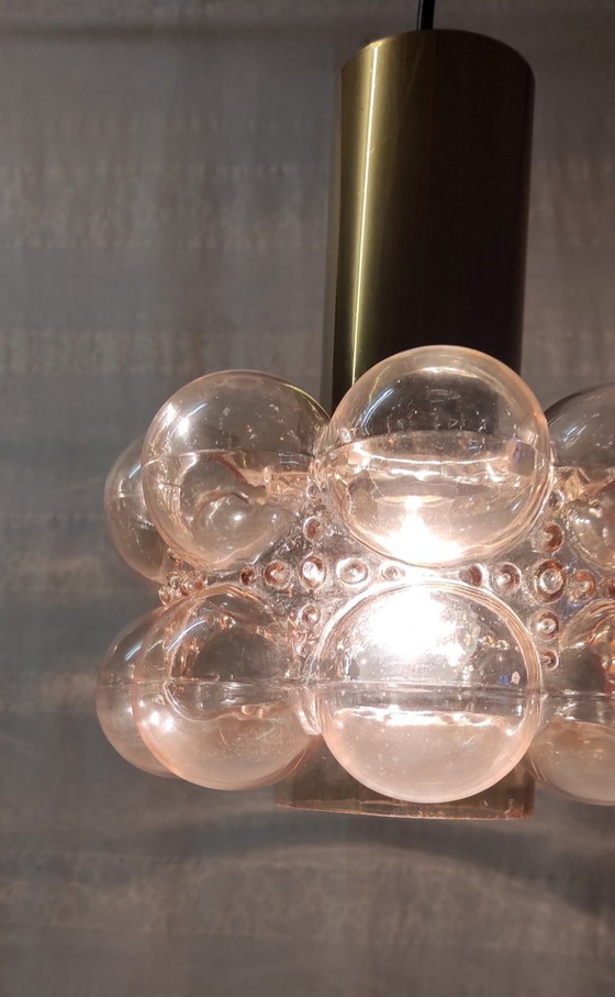 Image 1 of Hanglamp in bubbelvorm van Helena Tynell voor Limburg - jaren 60/70