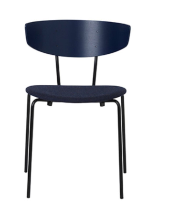 Image 1 of 6x Ferm Living Herman Chair – Oak/Blue