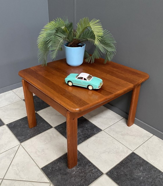Image 1 of Solid Teak coffee table by S. Burchardt Nielsen 1960s