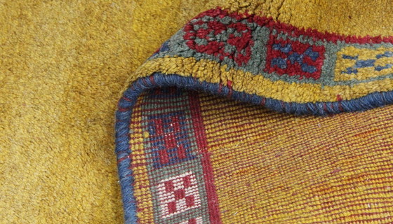 Image 1 of Original Persian carpet Gabbeh Ghashghai oriental carpet 185 cm x 110 cm old natural