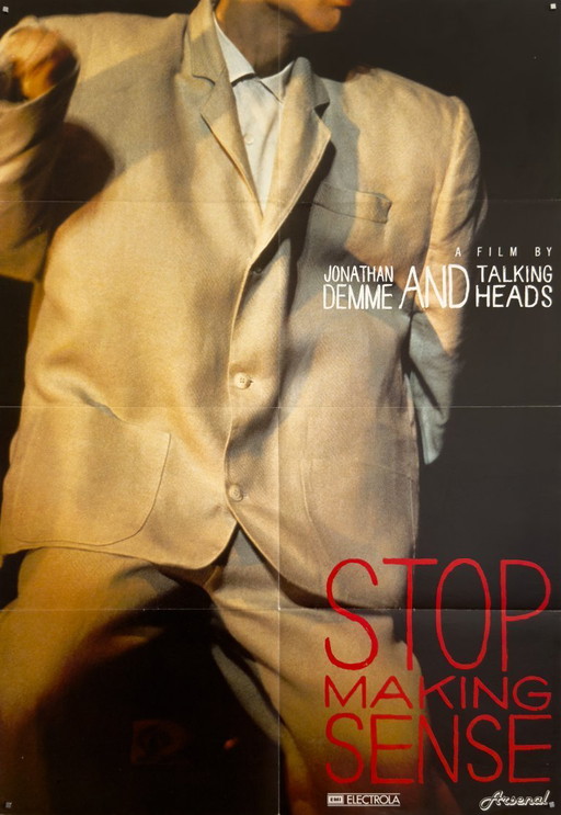 🎵 Stop Making Sense – 1984 – TALKING HEADS Original Vintage-Poster A1 | 84,1 × 59,4 cm | Deutschland