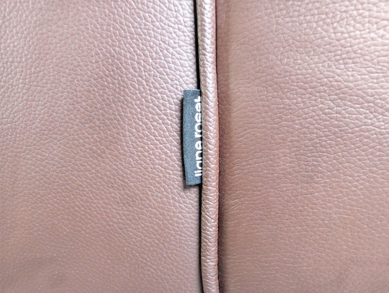 Image 1 of Sofá de dos plazas original Ligne Roset, sofá de diseño, piel Urbani, marrón