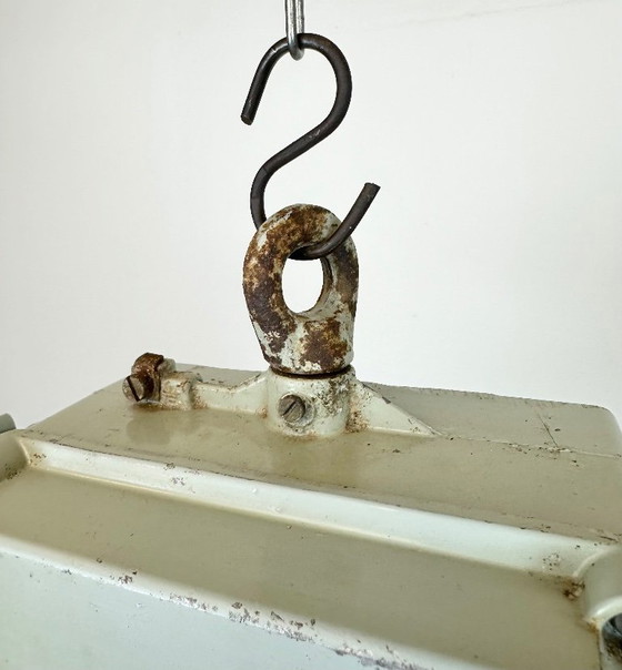 Image 1 of Grey Industrial Cast Aluminium Explosion Proof Lamp, 1970s