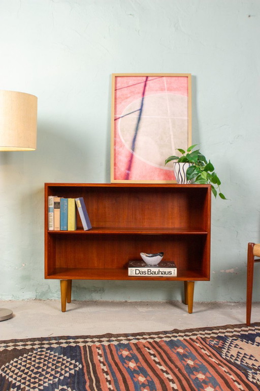 Vintage teakhouten boekenkast, ladekast, dressoir, Borge Mogensen Deens