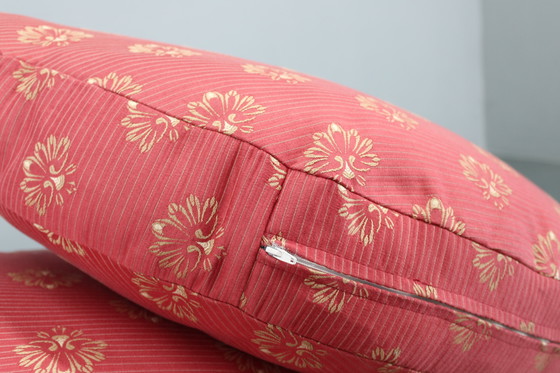 Image 1 of Antico divano intagliato con sponde a canne, Cecoslovacchia