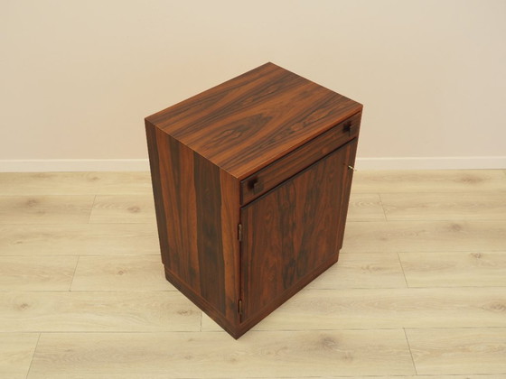 Danish Rosewood Chest of Drawers with Lockable Cabinet, 1960s, Storage cabinet, Brown (photo 8 of 17)
