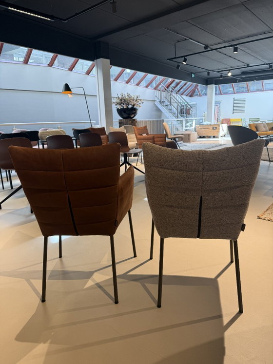 Image 1 of 6 x Label Van den Berg Cocoon eetkamerstoelen