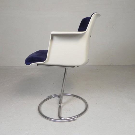 Image 1 of Gispen chair with fiberglass shell, 1960s
