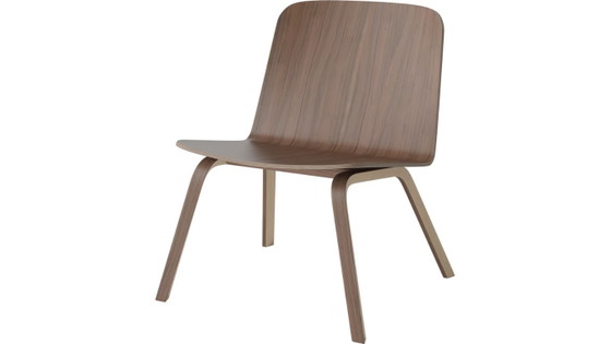 Bolia, Poltrona Lounge Palm Impiallacciatura, noce oliato, impiallacciatura – Poltrone, Legno (photo 2 of 5)
