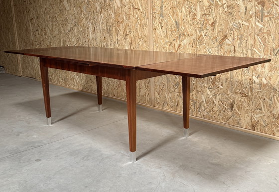 Image 1 of Scandinavische vintage uitschuifbare eettafel uit 1960