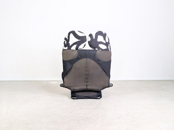 Image 1 of Silla Original Cassina Wink Toshiyuki Kita Negro Blanco