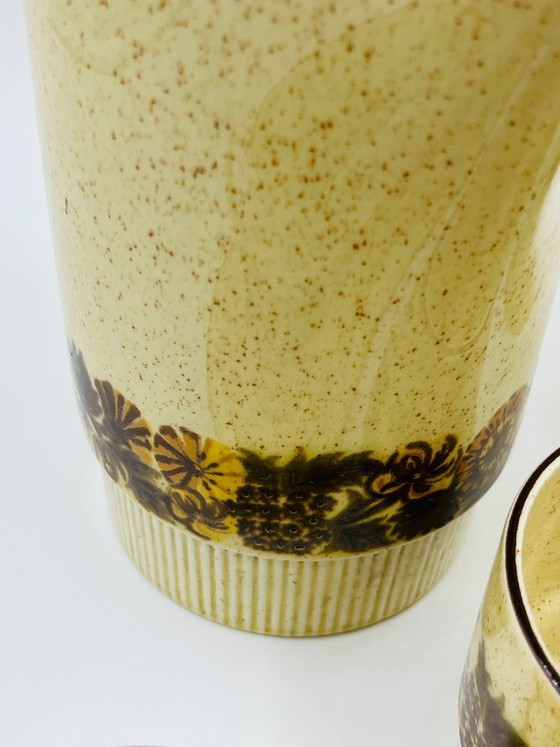 Image 1 of Poole Pottery Thistlewood koffieservies voor 4 personen