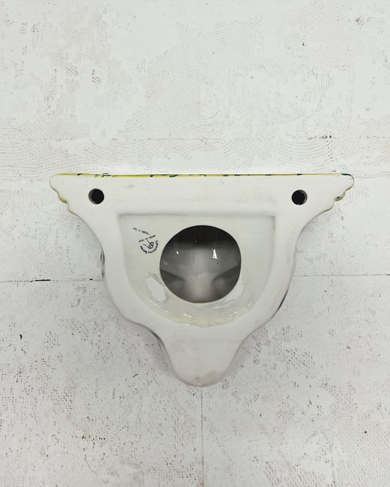 Image 1 of Tiger White Ceramic Wall Shelf