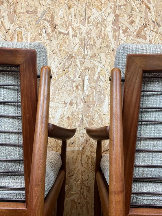 Image 1 of 2x 60s 70s teak Easy Chair Svend Aage Eriksen For Glostrup Design