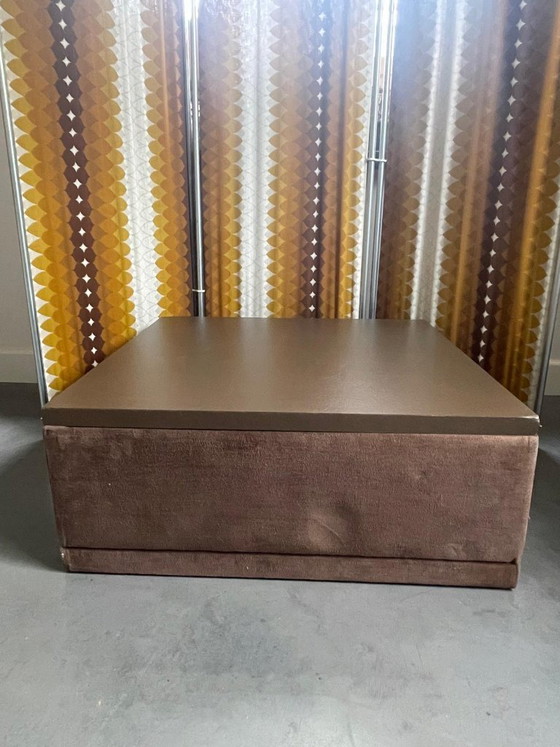 Divano modulare vintage con tavolino abbinato. – Divani modulari, Leather, Textile (photo 10 of 10)