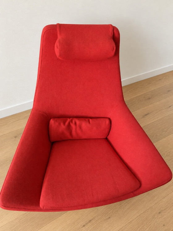 Pair of Armchairs B&B Italia Metropolitan ME100/1 – Jeffrey Bernett – Textile, Aluminium (photo 2 of 5)