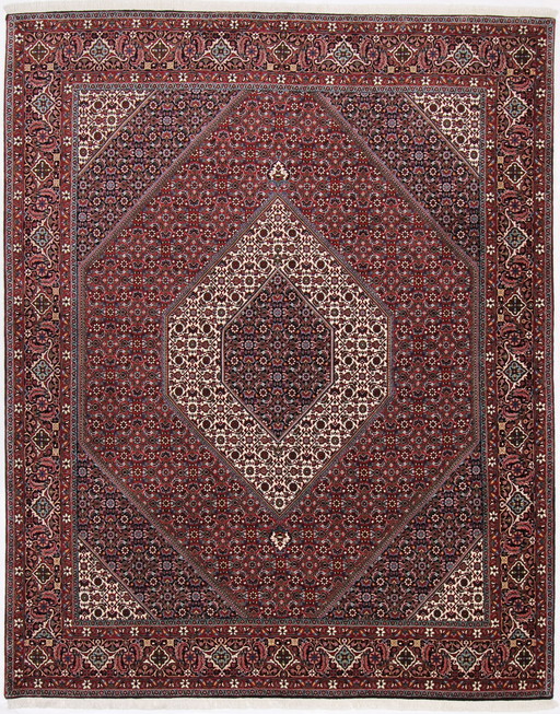 Tapis persan original noué à la main Bidjar Takab Très fin Noué 253 X 202 cm Top condition