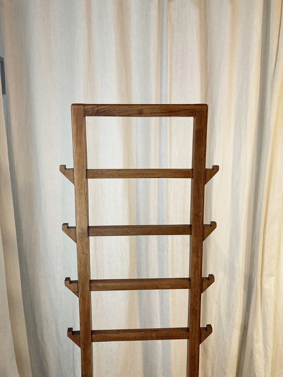 Image 1 of Portasciugamani/servo WC in rovere massello, stile Art Déco