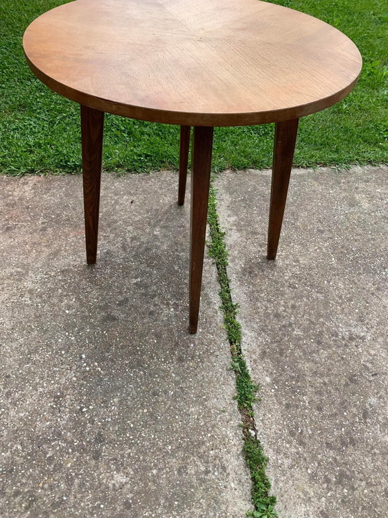 Mid-Century Beistelltisch, 1960er Jahre – Beistelltische, Holz, Mid Century Modern (photo 5 of 6)