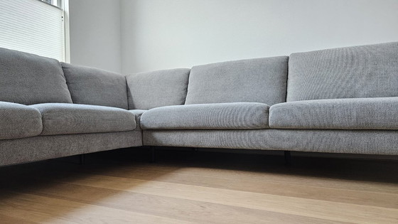 Image 1 of Beautiful light gray corner sofa from Montel (1.5 years old)