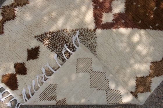 Tapis de l’Atlas – Création Artisanale en Laine 200cmx300cm – Vloerkleden en tapijten, Cotton (photo 6 of 9)