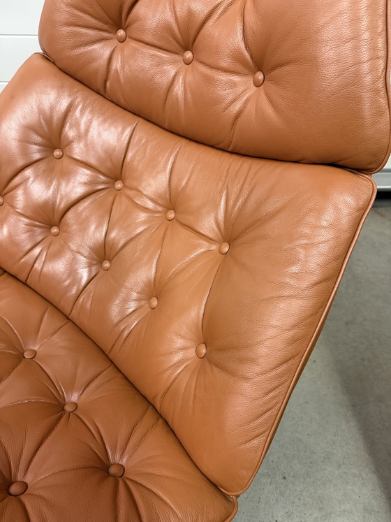 Image 1 of Artifort F588 G. Harcourt in Cognac leather, with 4-star base (rarer!)