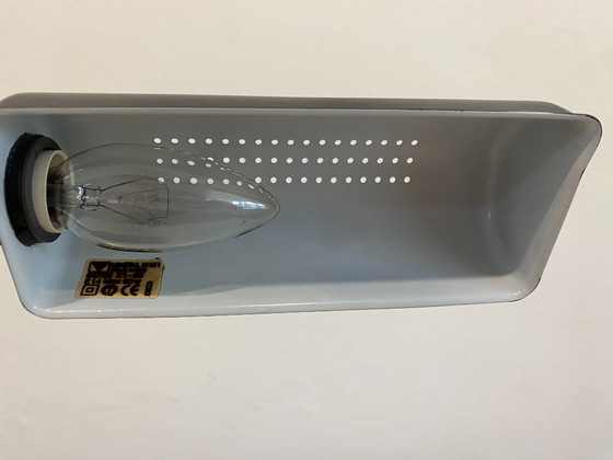 Lampe de bureau col de cygne vintage Veneta Lumi italienne, années 1980 – Metal, Plastic (photo 3 of 14)