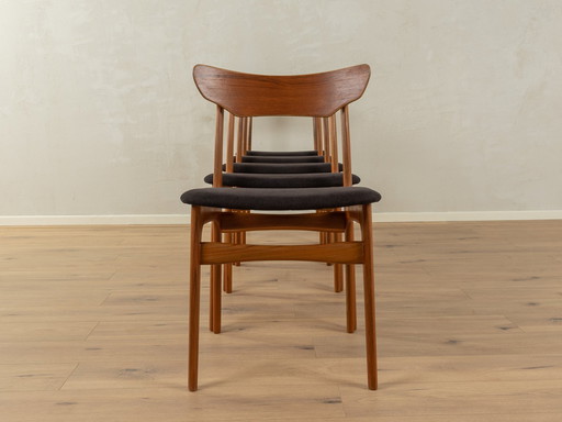 5x Danish Dining Chairs by Schiønning & Elgaard