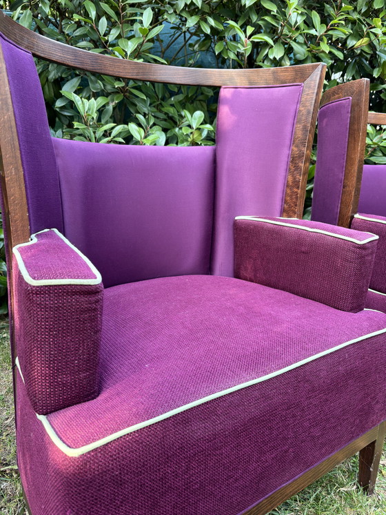 Image 1 of Art deco stoelen