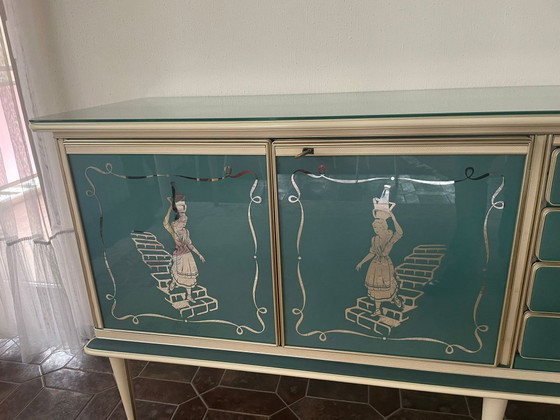 Image 1 of Credenza di lusso italiana di metà secolo – di Umberto Mascagni (anni '50-'60)