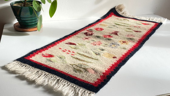 Image 1 of Rollakan Rug, Vintage Tulip Design