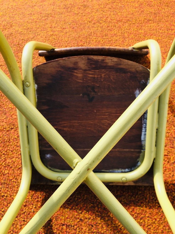 Image 1 of Vintage industrial TUBAX toddler chair [Vintage 50s] children's chair