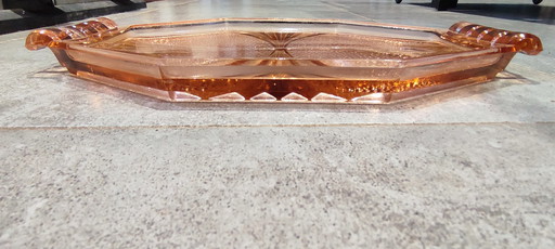 Piatto rosalina Art déco