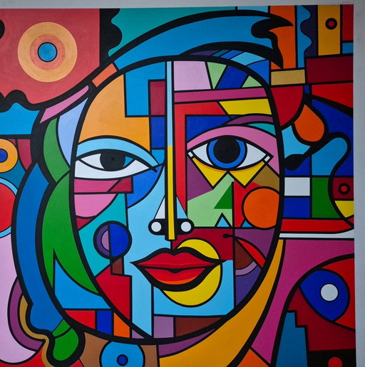 Reflets urbains - Art géométrique - Franklin van Dam