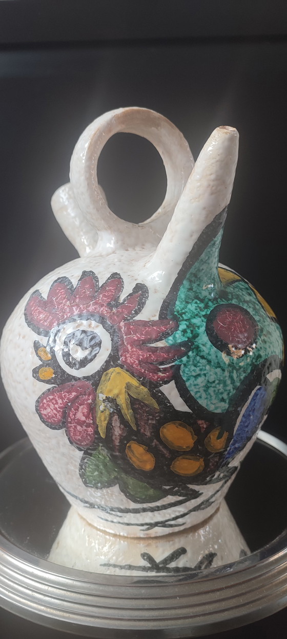 Image 1 of Grande chevrette en céramique de Pablo Sanguino Toledo