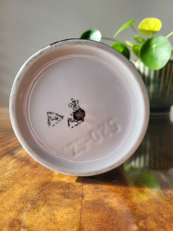 Image 1 of Hollohaza porcelain vase, designed by Endre Szasz, Hungary, 1926-2003