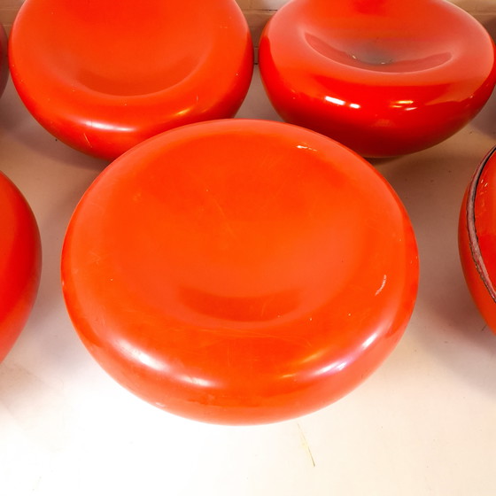 Image 1 of 9x sgabello dall'installazione "Globules" di Brigitta Weimer