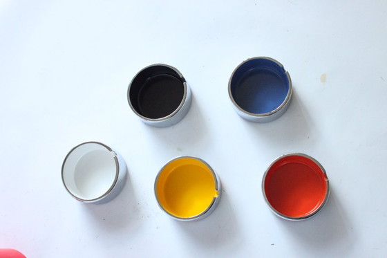 Image 1 of Posacenere modulari di Isamu Kenmochi, anni '60, set da 5