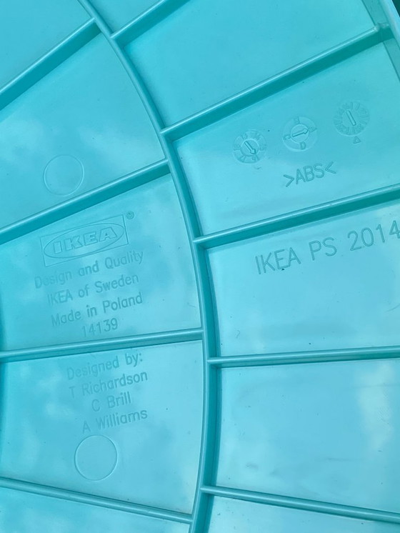 Image 1 of IKEA PS 2014 round coffee table with multiple modular tiers