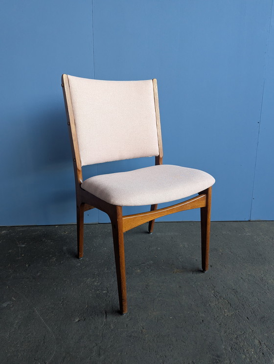 Image 1 of Chaises de salle à manger vintage danoises en teck, Erik Buch, années 1960