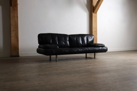 Image 1 of Milano 210 tweezitsbank van De Pas, D'Urbino en Lomazzi voor Zanotta, Italië, jaren 80