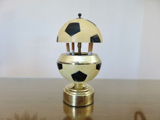Distributore di sigarette "pallone da calcio" carillon, 1960 – Oggetti decorativi, Plastic (photo 6 of 10)