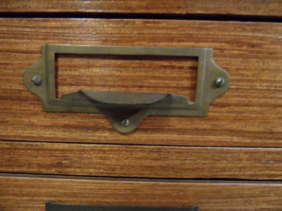Image 1 of Vintage fourniturenkast