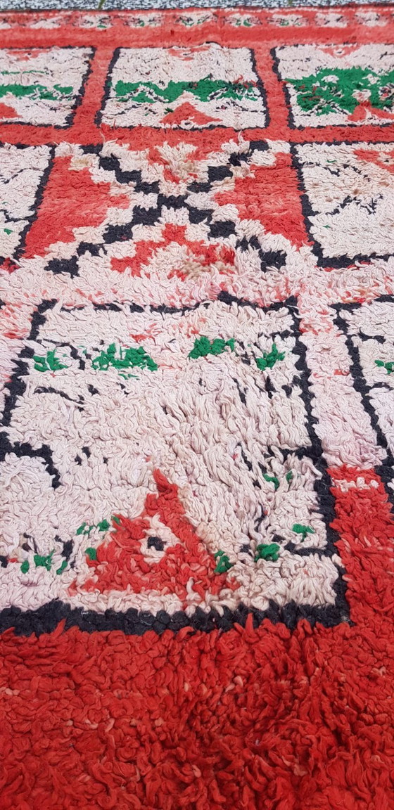 Image 1 of Handgeknoopt Berber kleed wol 243x188cm