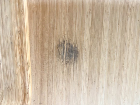 Image 1 of Bamboo Dining Set Table and Chairs by Henrik Tjaerby for Artek Studio, Set of 5