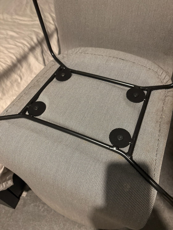 Muuto Visu Sedie da pranzo 6x, Tessile, Lana, Grigio (foto 6 di 6)