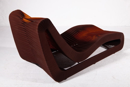 Sofá cama moderno de mediados de siglo, sillón