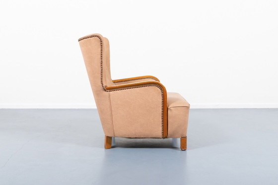 Image 1 of Sillón de salón de estilo moderno de mediados de siglo escandinavo, década de 1950, Suecia