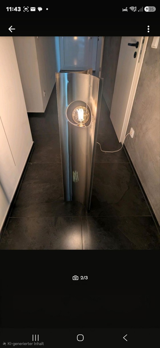 Lampada da terra vintage "Etoile" di François Monnet per Kappa, Francia 1969 – Lampade da terra, Metal (photo 5 of 5)